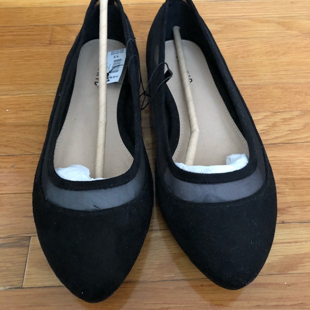 Torrid Wide Black Flats